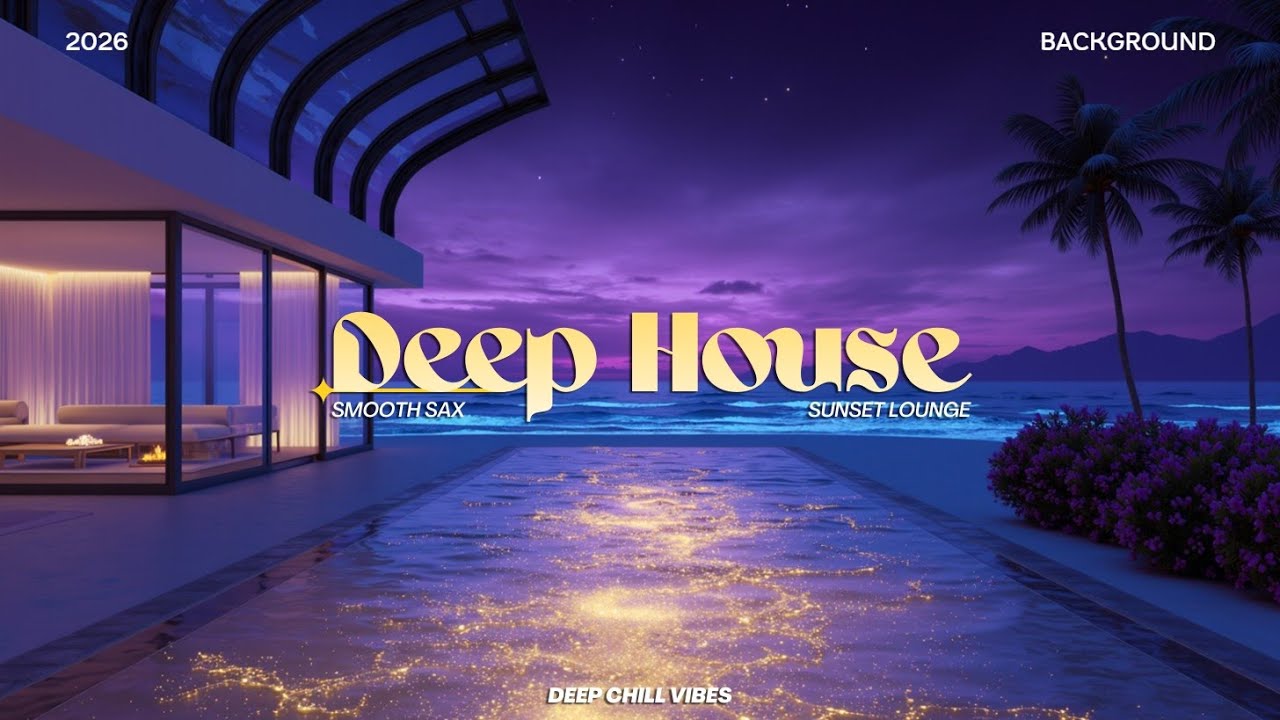 Мелодичный Deep House Chill ~ Атмосфера роскошного бассейна и Расслабляющая музыка