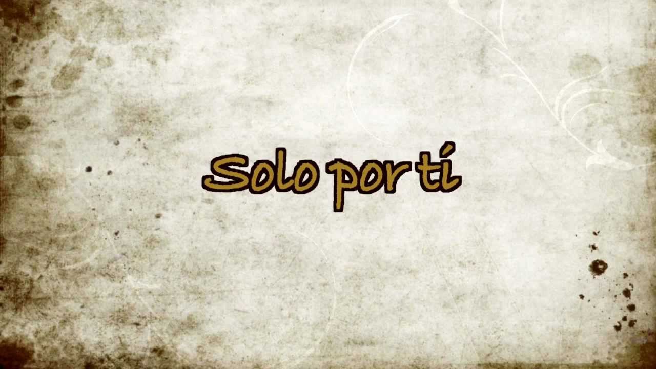 Por ti / Martu