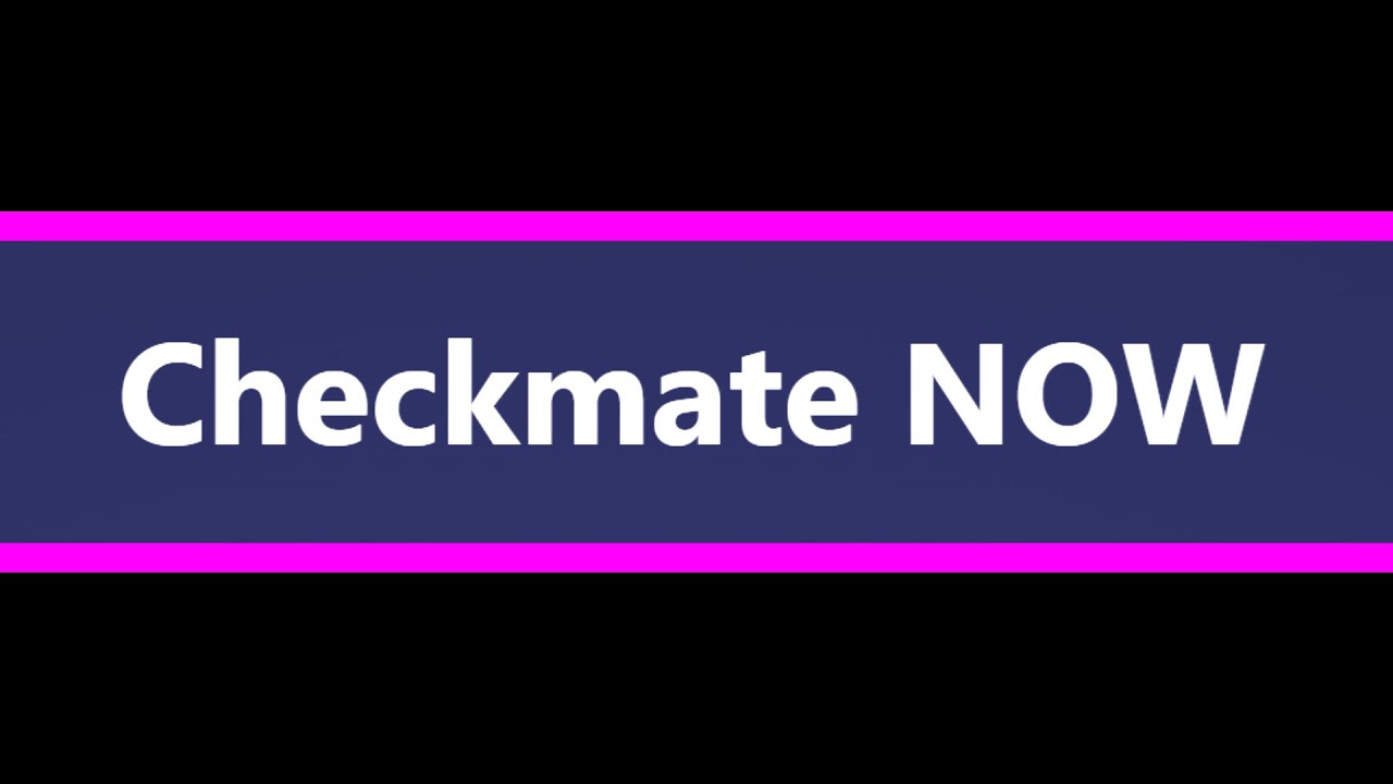 When Checkmate Is Physically Forced