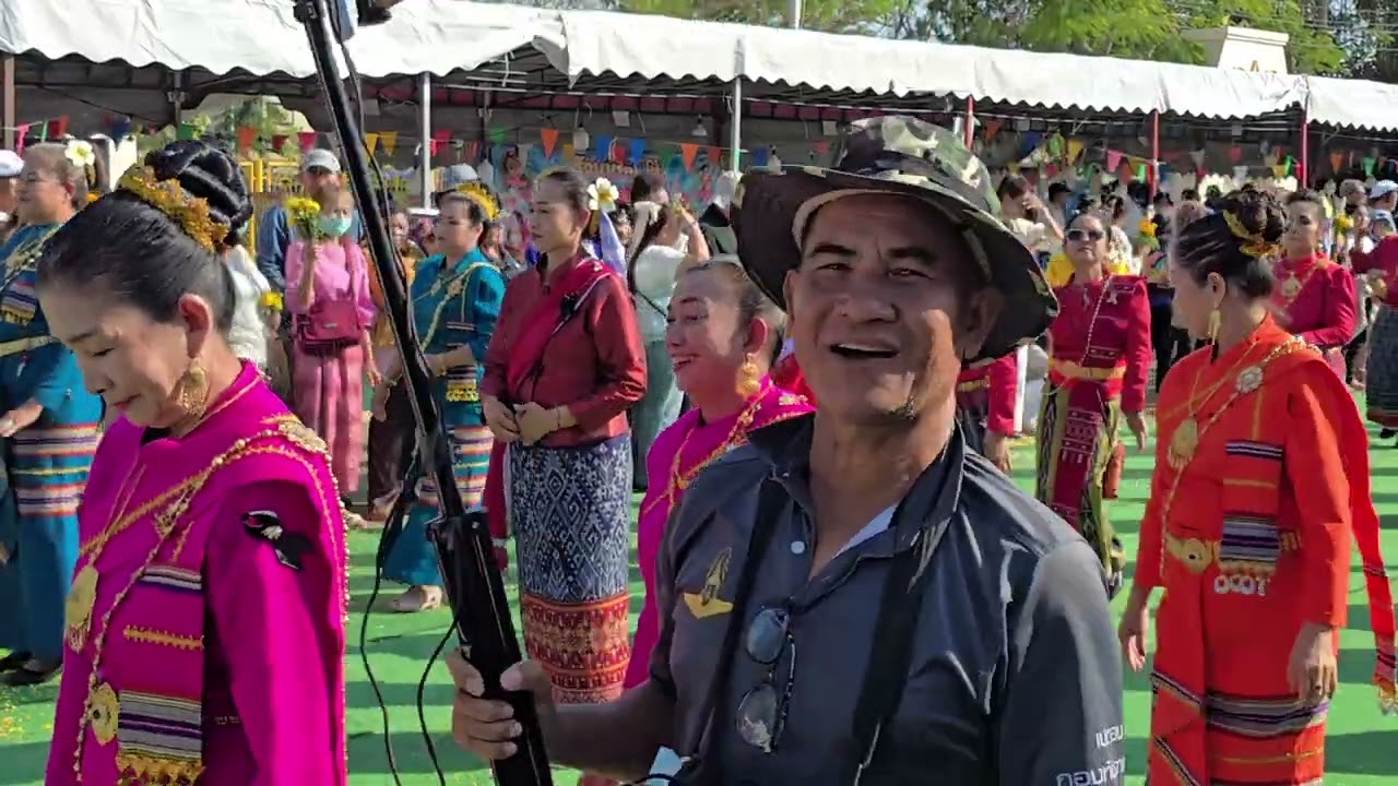 ขบวนผู้ไทอัญเชิญพระอุปคุต งานนมัสการพระธาตุพนมปี69#ประเพณีอีสาน #ศรัทธาในพุทธศาสนา 