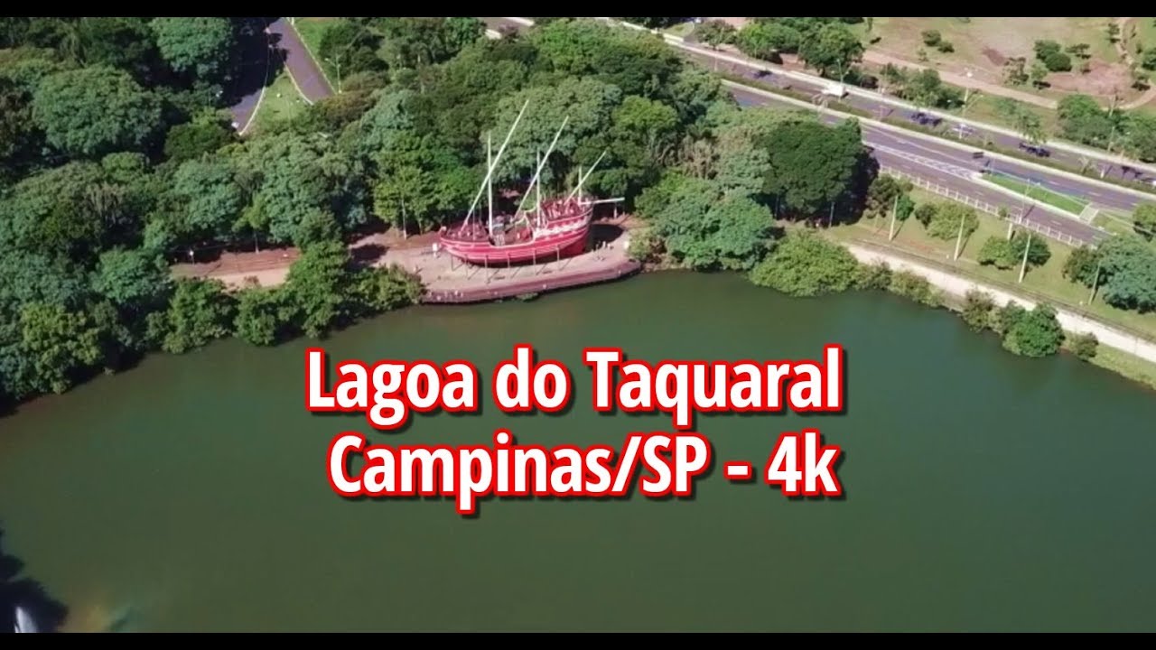 Lagoa do Taquaral Campinas em 4k