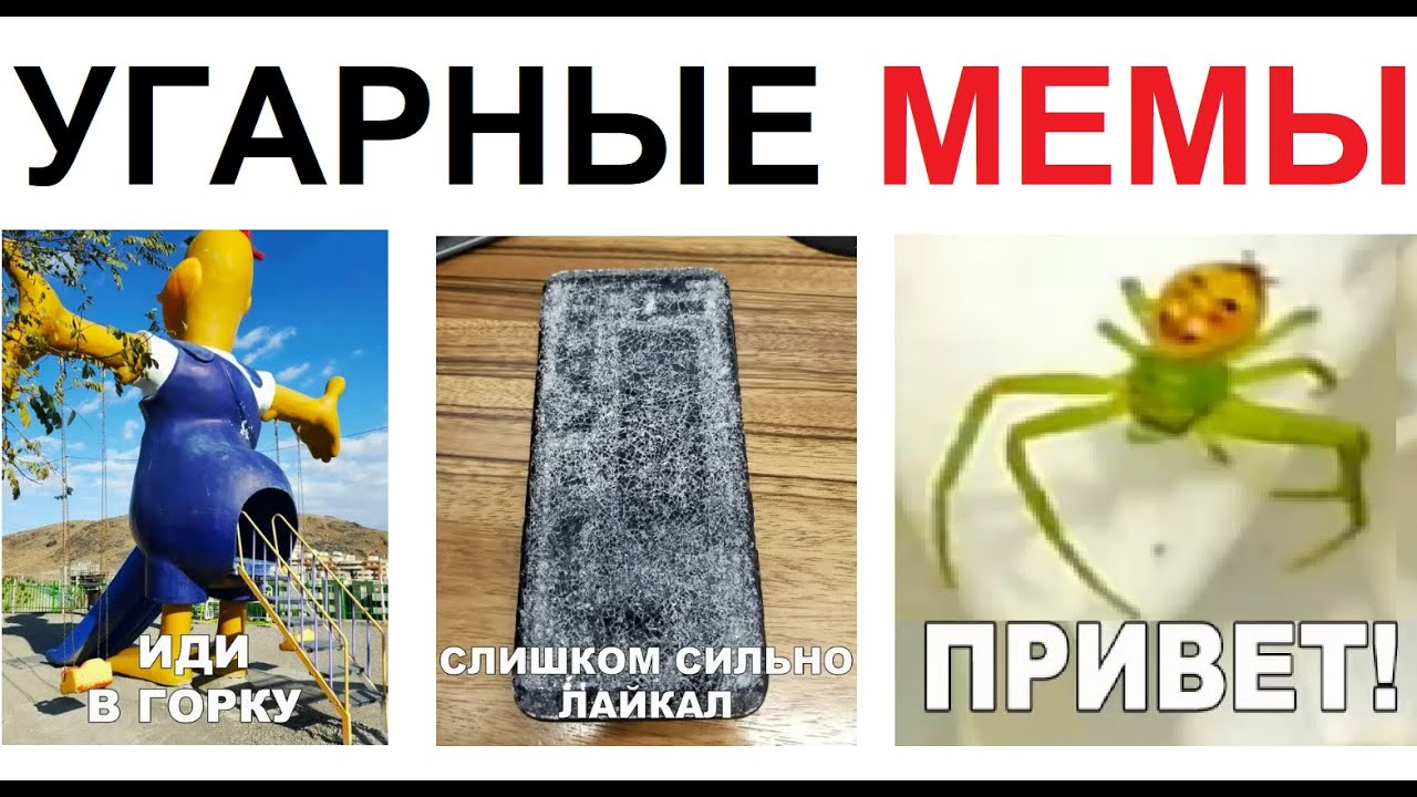 200 МЕМОВ. Иди ты в ГОРКУ !!! Паук с человеческим лицом