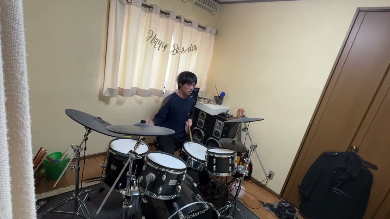 GReeeeN あいうえおおんがく　叩いてみた