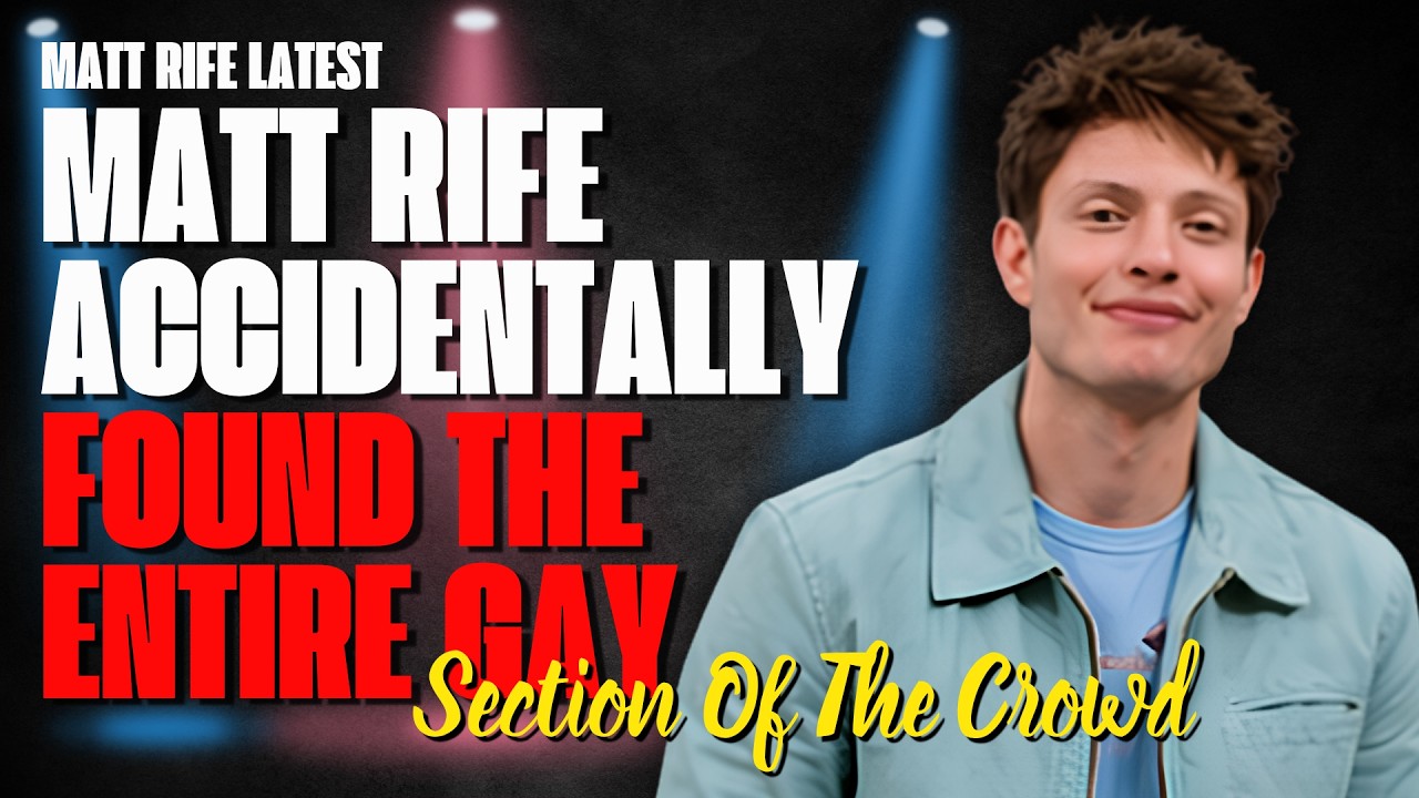 Matt Rife Accidentally Found The Entire Gay Section Of The Crowd 😂🌈 | Matt Rife Latest