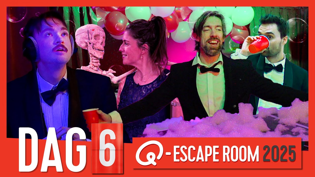 DJ’S HE-LE-MAAL LOS OP SCHOOLFEEST // Q-escape room