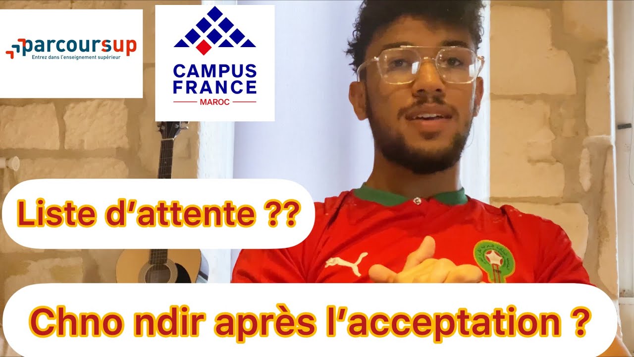 chno ndir après avoir une acceptation sur parcoursup ou campus ? L’étape de visa ?