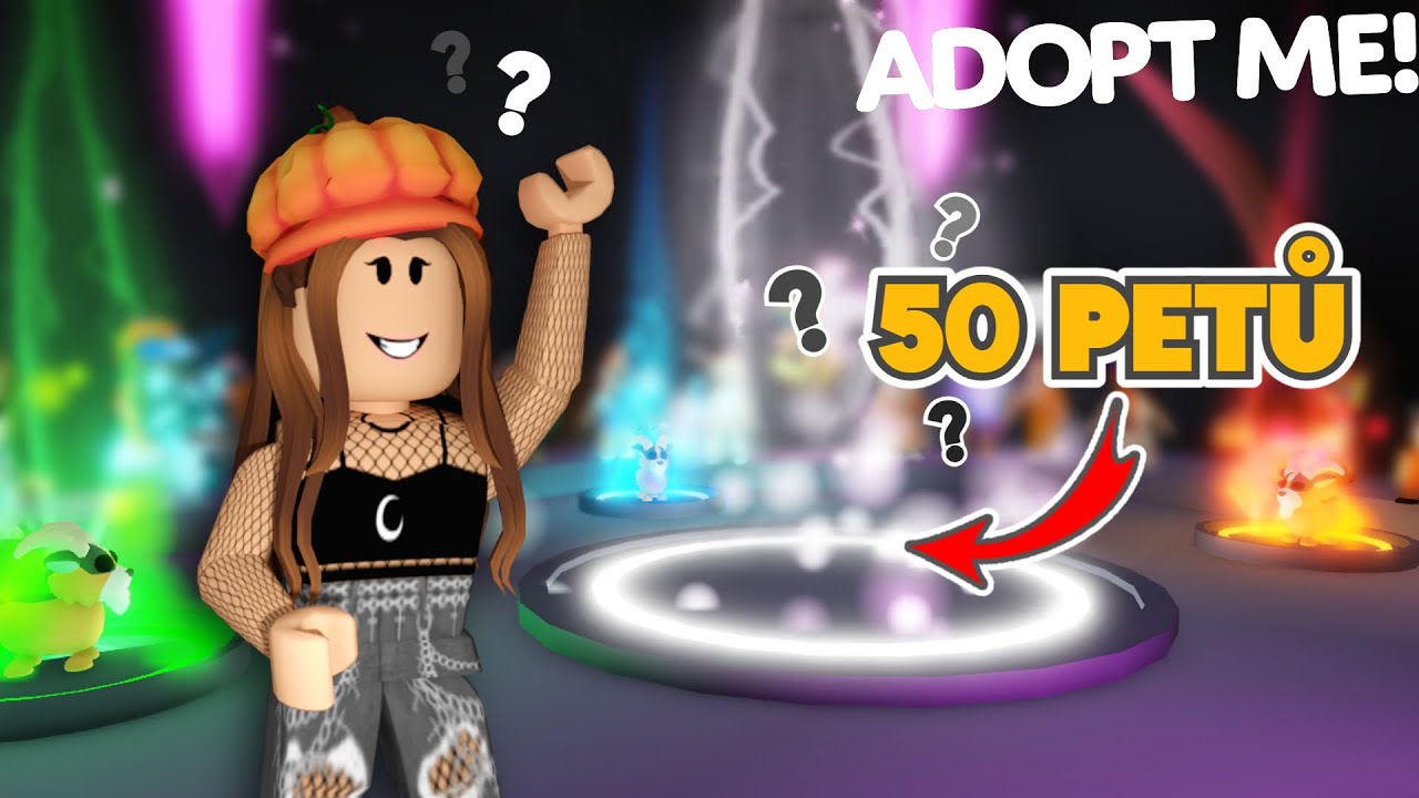 Kolik PETŮ Uděl&aacute;m *NEON*? +Soutěž Č&Aacute;ST 1 Adopt Me! Roblox
