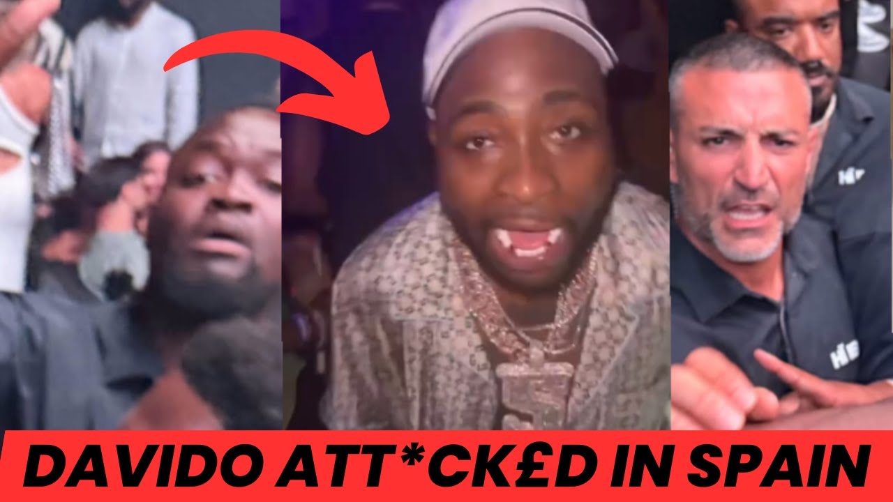 Davido And Crew Members Att*ck£d in Ibiza, Spain