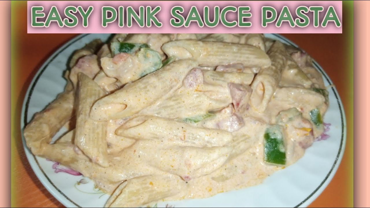 Restaurant Style Homemade Pink Sauce Pasta | Food Fashion Recipes