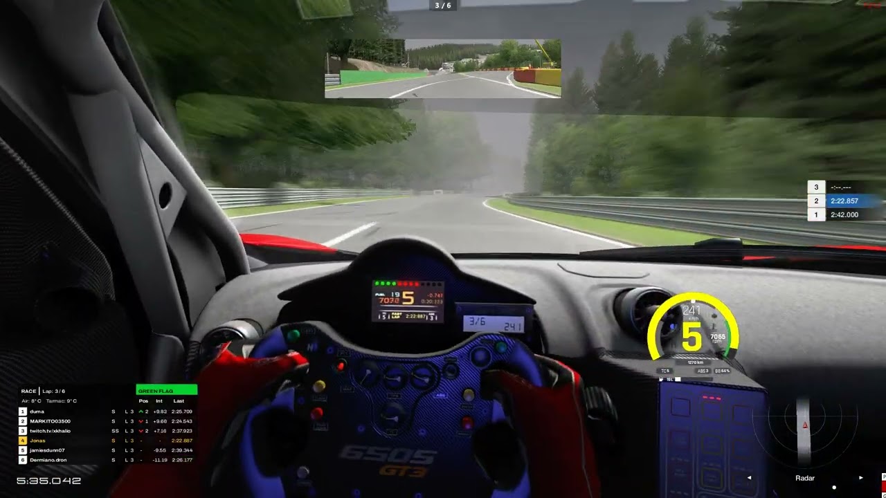 McLaren 650S GT3 | Spa-Francorchamps | Assetto Corsa Online
