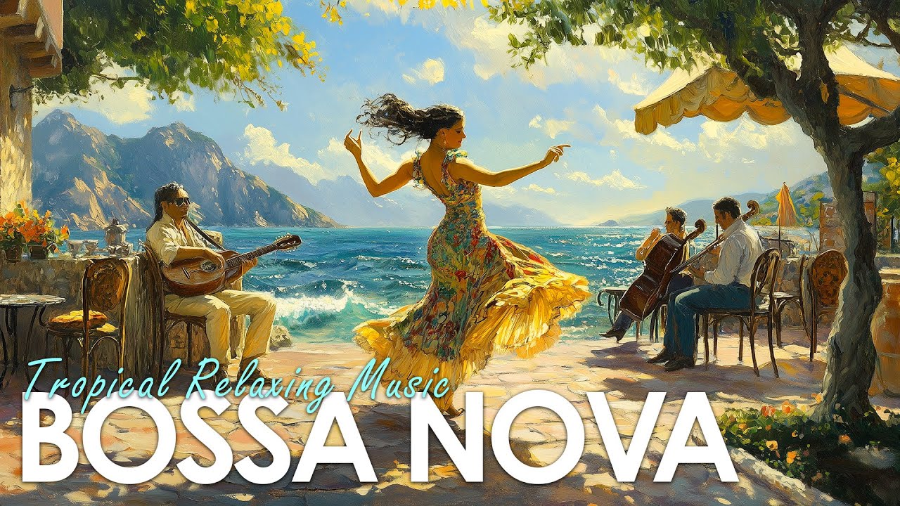 Positive Bossa Nova Vibes ~ Gentle Brazilian Jazz for a Calm and Happy Mood