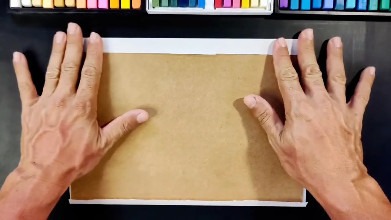 Como guardar sua pintura pastel 🎨 giz pastel seco e oleoso🖼️ 🧑🏻‍🎨
