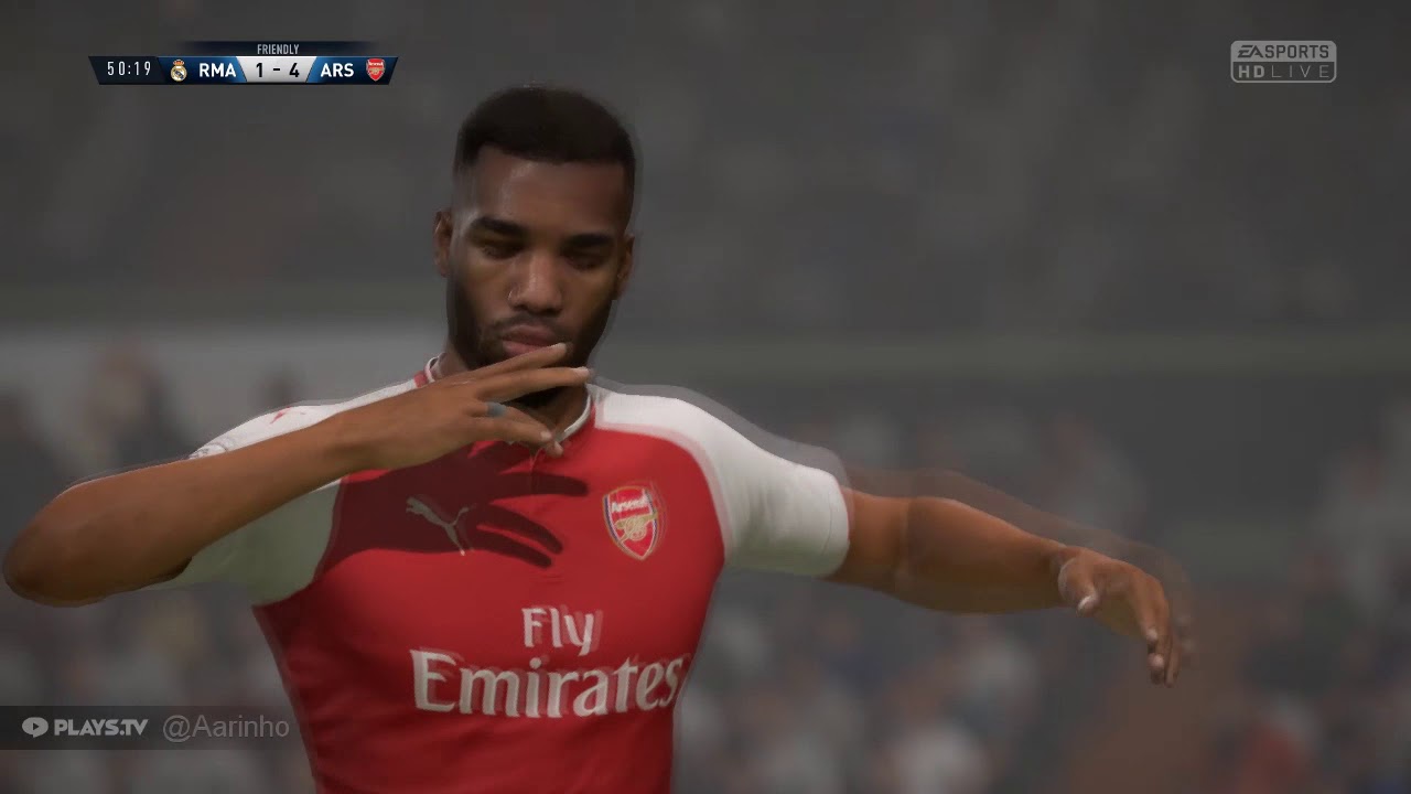 FIFA 18 but I 6-1 Daron with Arsenal