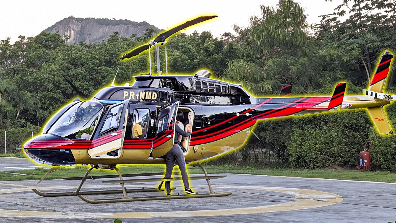 BELL 206L-4 Long Ranger STARTUP