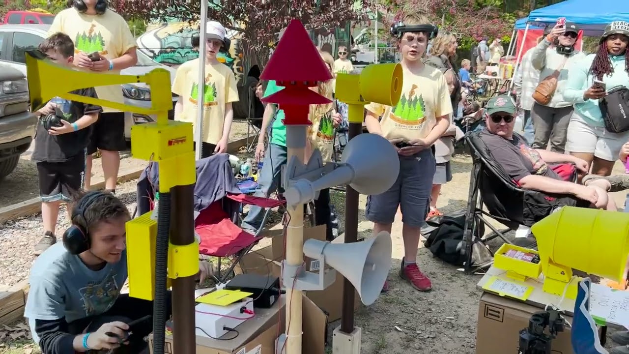 BSP's Mini Siren Soundings plus I'm Thunderbolt Blast at SirenCon 2025