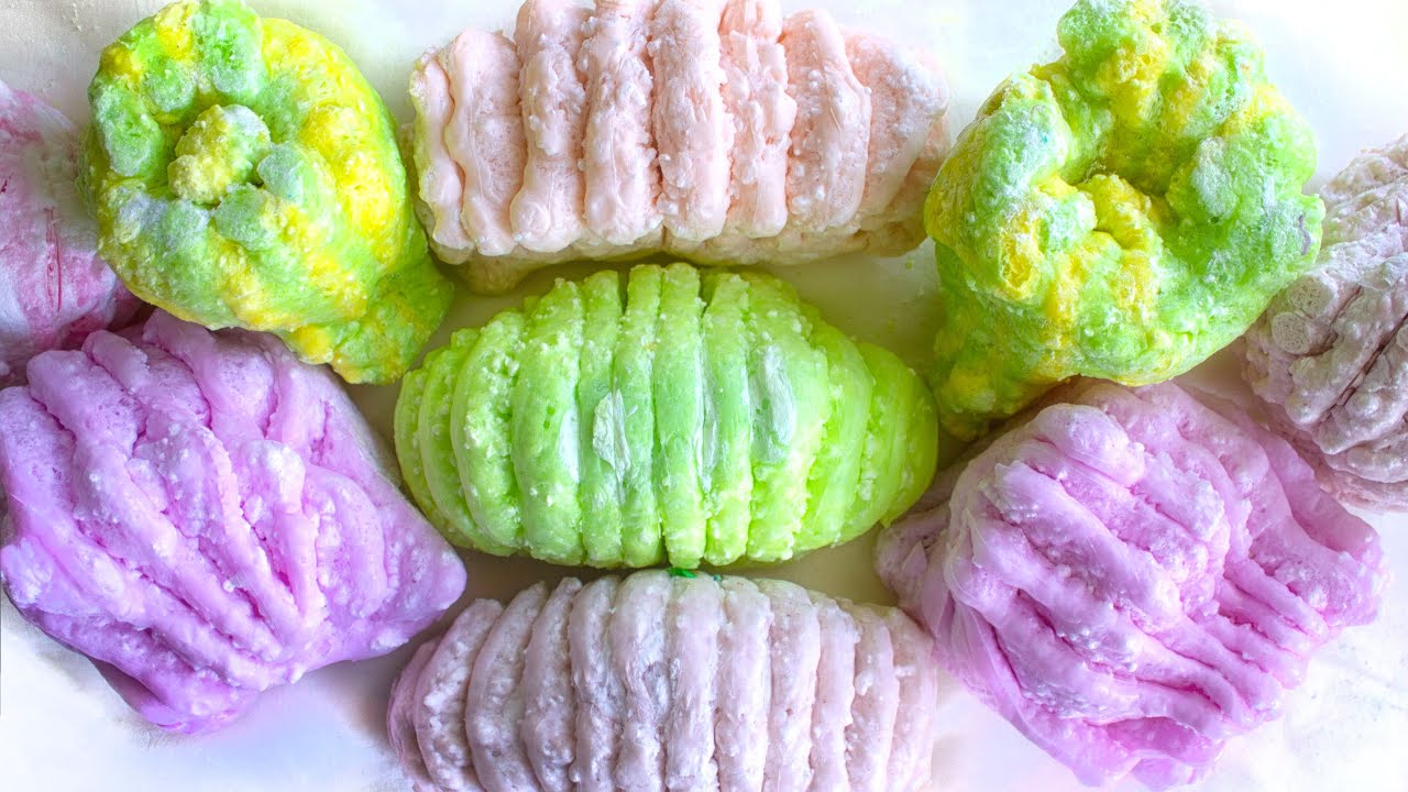Микроволновочное мыло. Нежный хруст. раскрошить руками АСМР