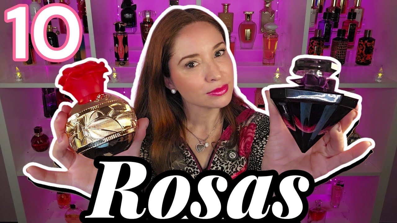 10 PERFUMES de ROSA Recomendados de la Semana🌹#perfume #perfumesrosa #perfumes #fragancias 