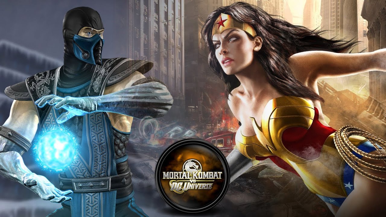 Wonder Woman vs Sub-Zero | Mortal Kombat Vs DC Universe