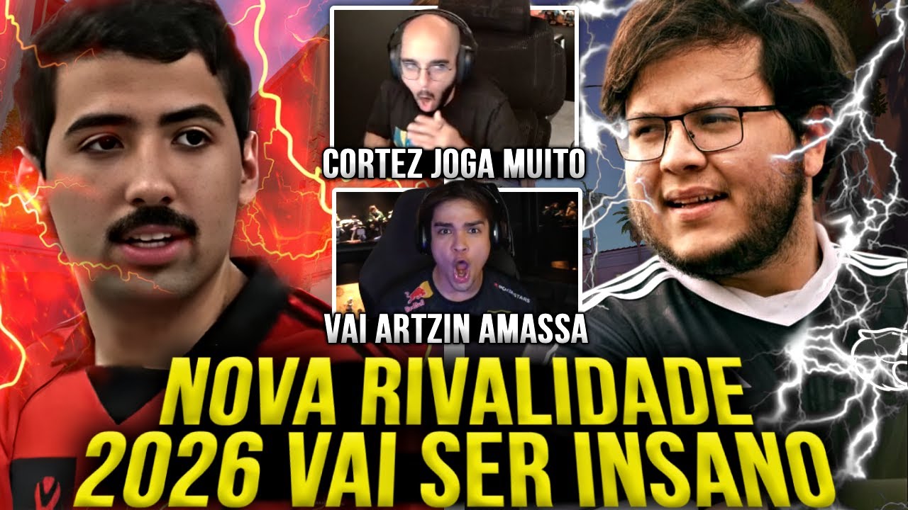 CORTEZIA AMASSOU A NOVA FURIA DO ARTZIN! SACY e XAROLA V&Atilde;O A LOUCURA COM JOG&Atilde;O SEN x FURIA!