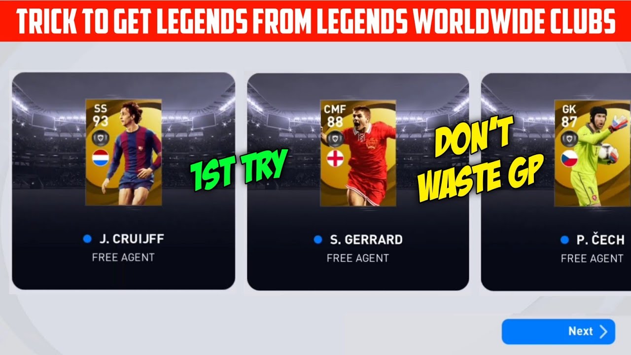TRICK TO GET LEGENDS FROM LEGENDS WORLDWIDE CLUBS BOX DRAW | PES2021 MOBILE