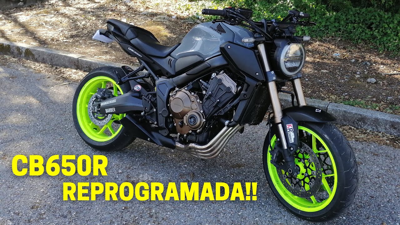 CB650R REPROGRAMADA | WHEELIES AND TOP SPEED