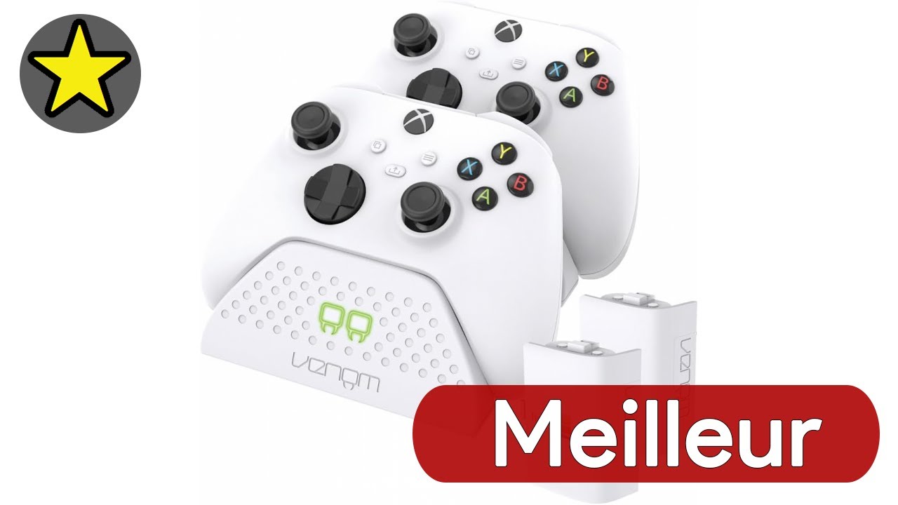 🏆 TOP 3 MEILLEUR CHARGEUR DE MANETTE XBOX SERIE X 2025