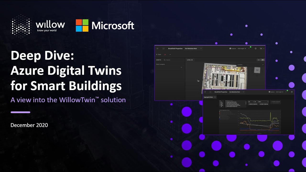 Deep Dive: Azure Digital Twins for smart buildings: A look into WillowTwin solution