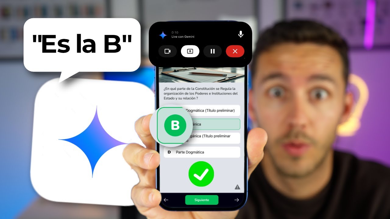 Gemini Live en iPhone es INCREÍBLE 🤩 Puede ver TODO lo que hago y RESPONDER!