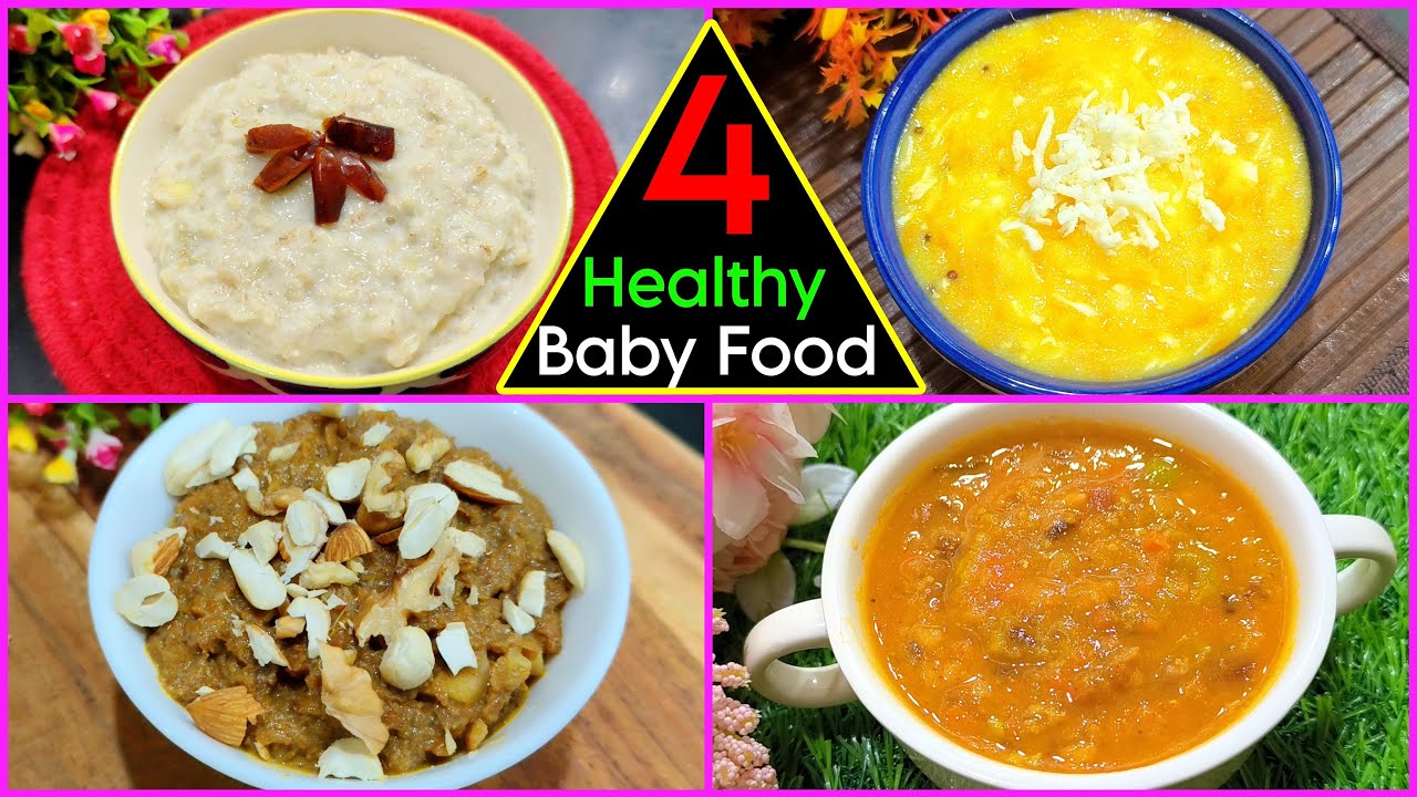 Baby Food Recipes For  1-6 Years | Weight Gain And Brain Development | Healthy Food Bites