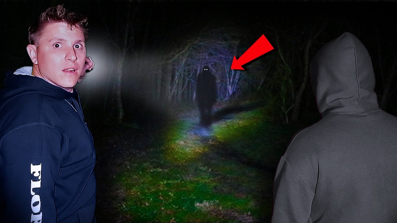 GHOST SEEN While Investigating a HAUNTED Forest (SCARY)