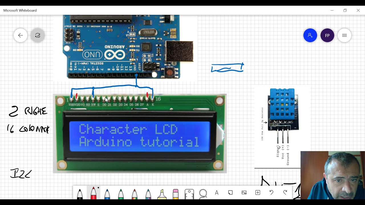 Arduino: display LCD, sensore DHT11, misuriamo temperatura e umidità
