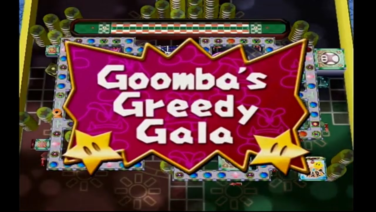 Mario Party 4 (GCN) Gameplay: Goomba's Greedy Gala (50 Turns)