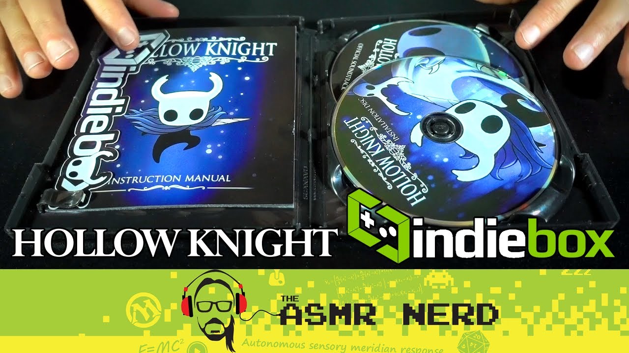 ASMR Whisper | IndieBox | Hollow Knight Collector's Edition Unboxing