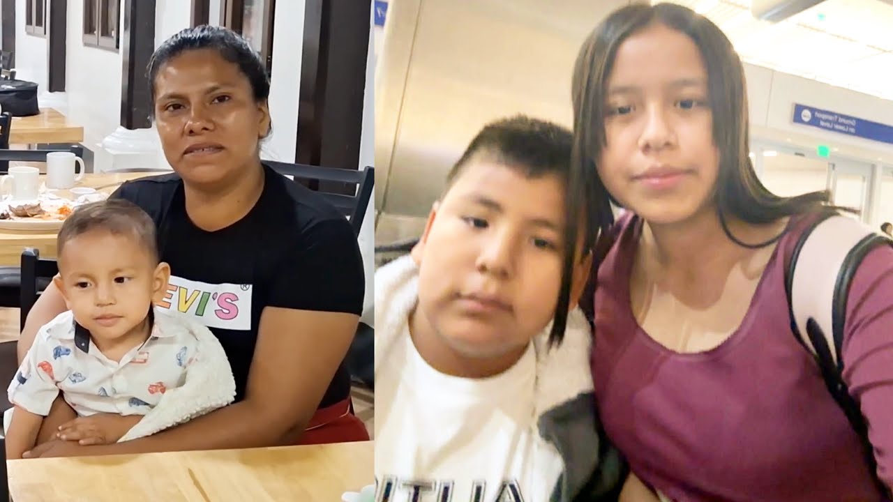 Estamos a mitad del camino mis SOBRINOS asi abordaron el AVIÓN rumbo a GUATEMALA