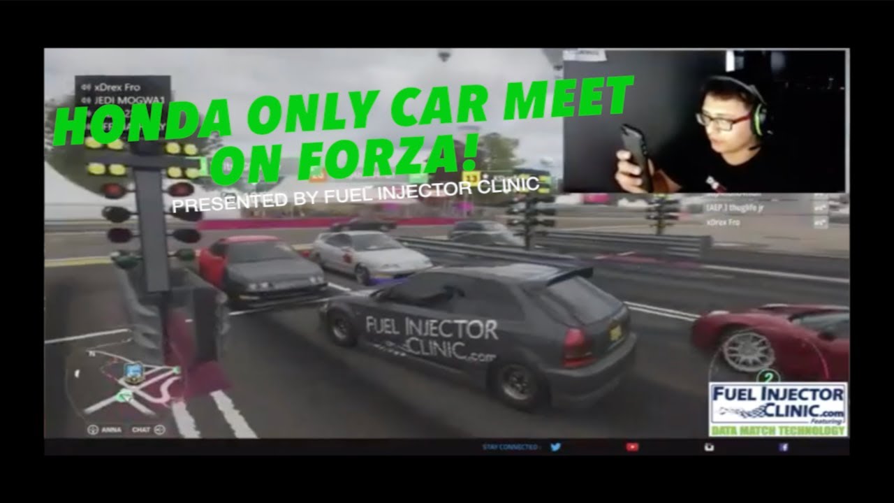 FORZA CAR MEET (HONDA'S ONLY) Presented By Fuel Injector Clinic!