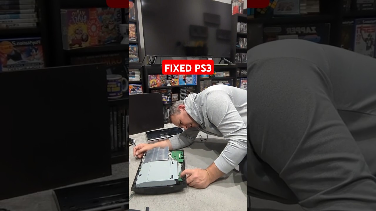 PS3 Eject Issue FIXED #retro #playstation #ps3 #retrogamer #retrogames #retrogaming #repairing
