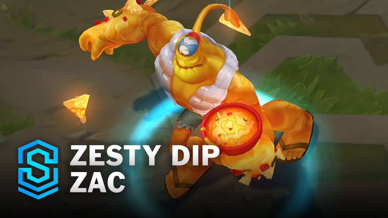 Zesty Dip Zac Skin Spotlight - Pre-Release - PBE Preview - League of Legends