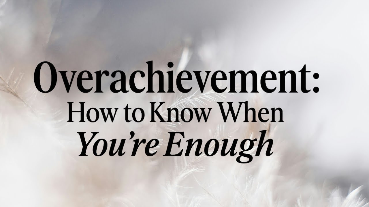 The Grand Vizier and a Thousand Lamps: Overachieving and the Science of Knowing When You Are Enough