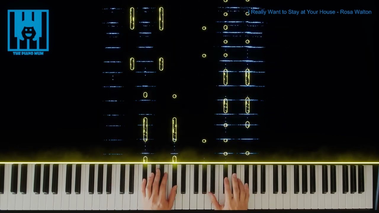 🎵 I Really Want to Stay At Your House (Cyberpunk: Edgerunners) - Rosa Walton 🎹 The Piano Mum 👩