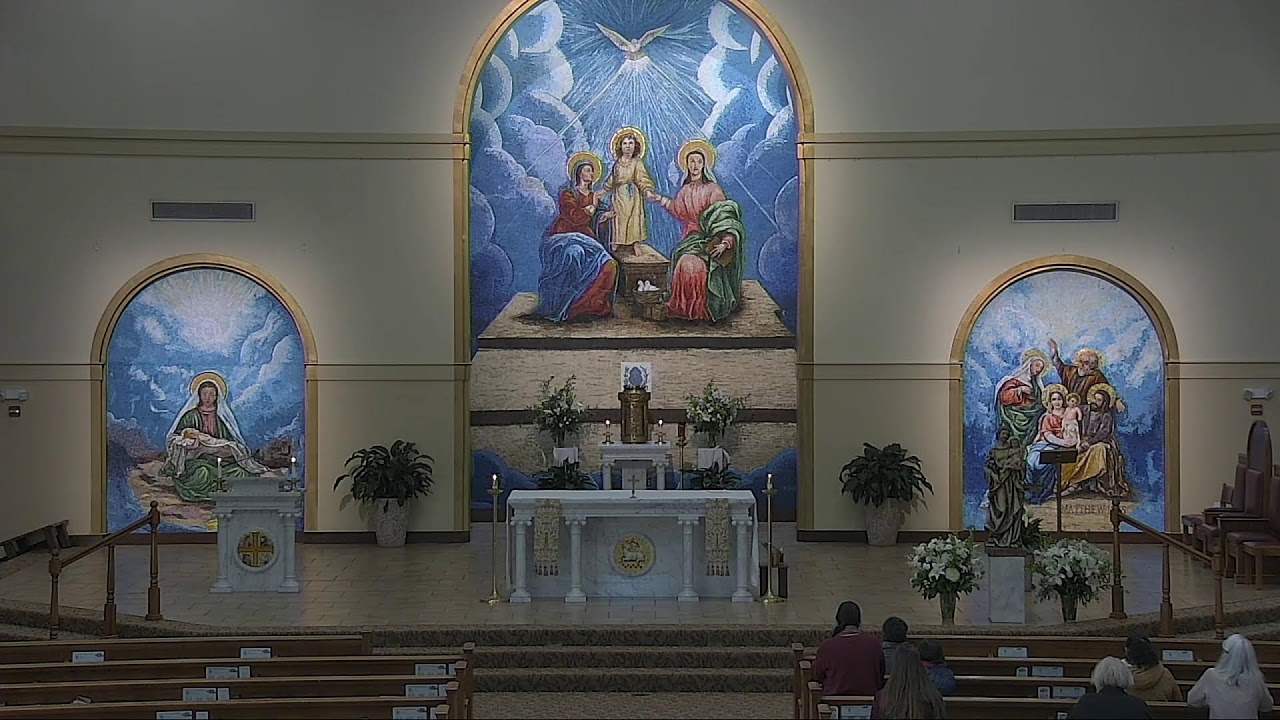 Holy Mass live streamed from St. Ann Catholic Church in Clayton, North Carolina, USA