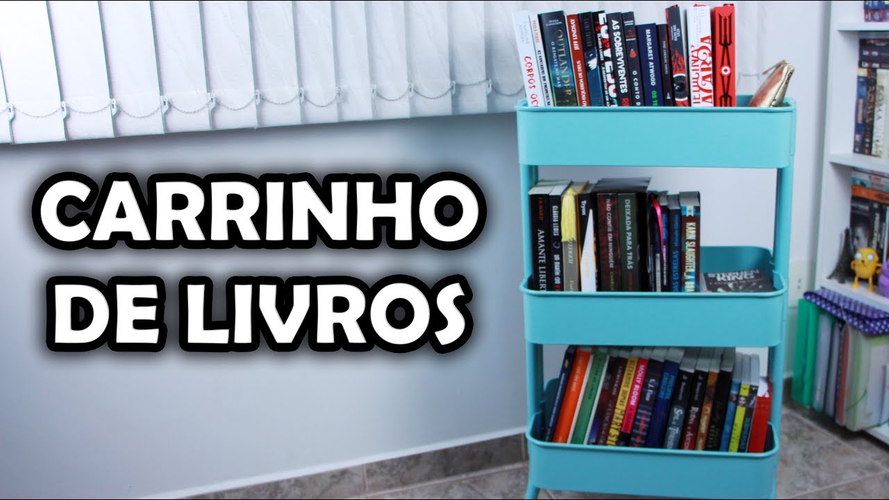 Organizando meu Carrinho de Livros