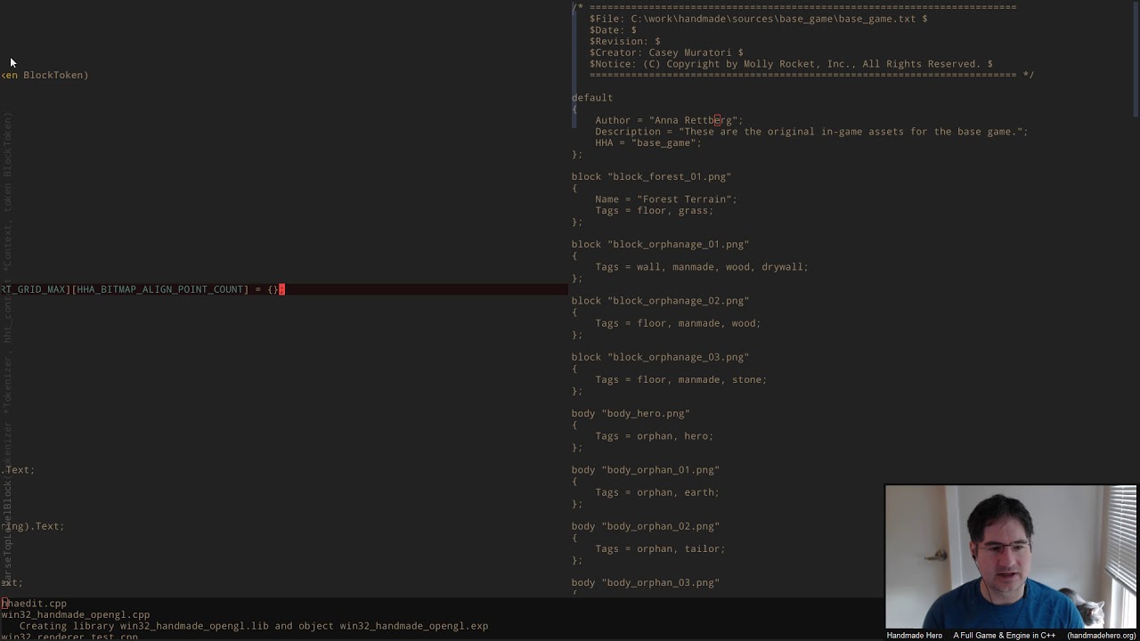 Handmade Hero Day 514 - Separating Image and Metadata Imports