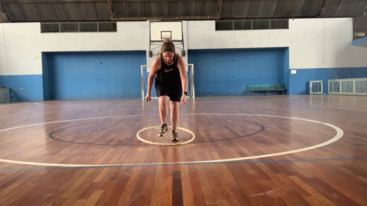 Aeróbica com Bambolê