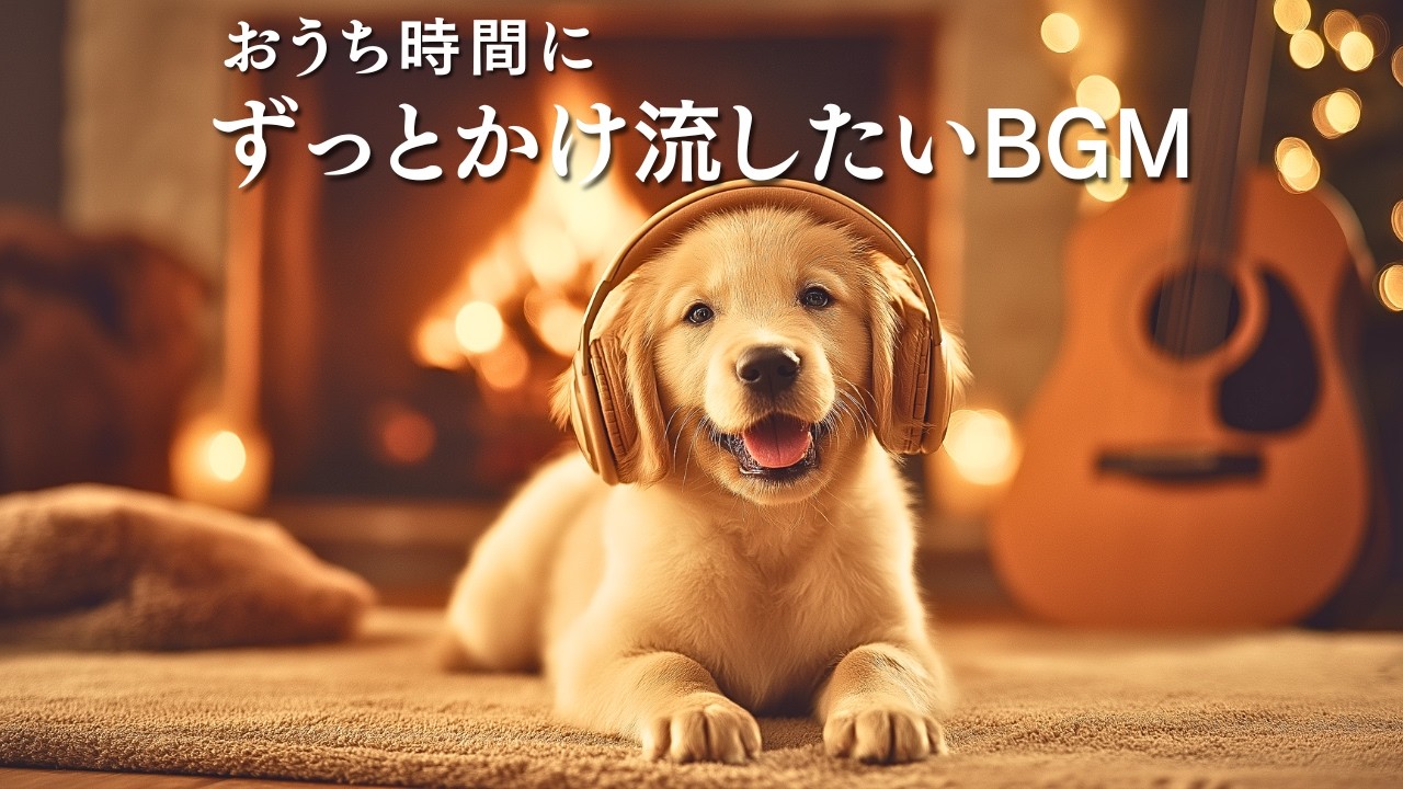 かけ流すだけで、気持ちがほどけます。｜おうち時間のやさしいギターBGM