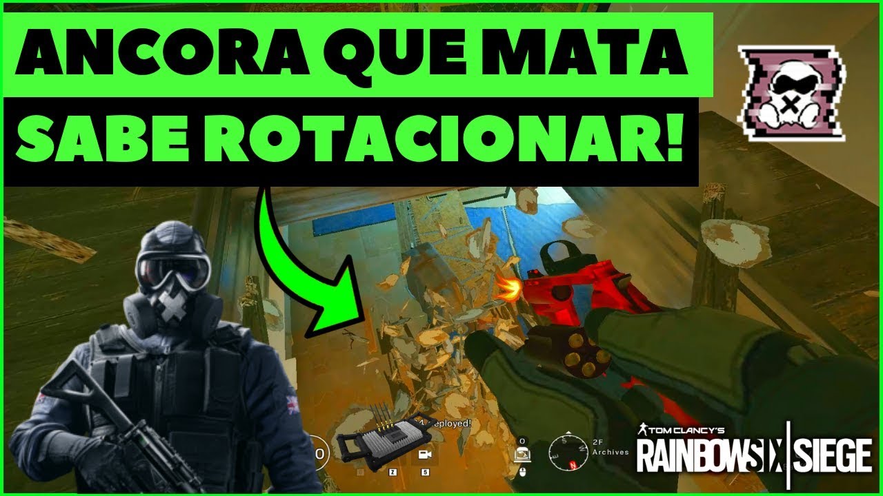 VOCÊ SABE ROTACIONAR E VENCER COMO ANCORA?  || RAINBOW SIX SIEGE