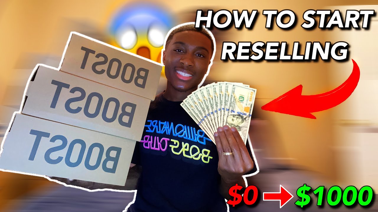 How to Start Reselling Sneakers | 2020 Side Hustle (THE BASICS)