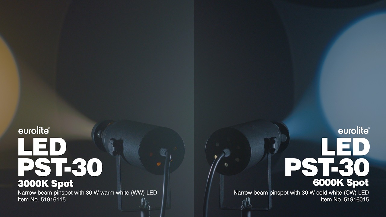 EUROLITE LED PST-30 6000K/3000K Spot