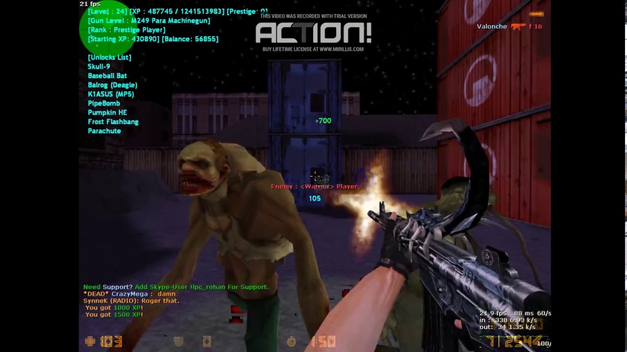 CS 1.6 UMBRELLA SWARM MOD+GUNXP GAMEPLAY (Steam Version)