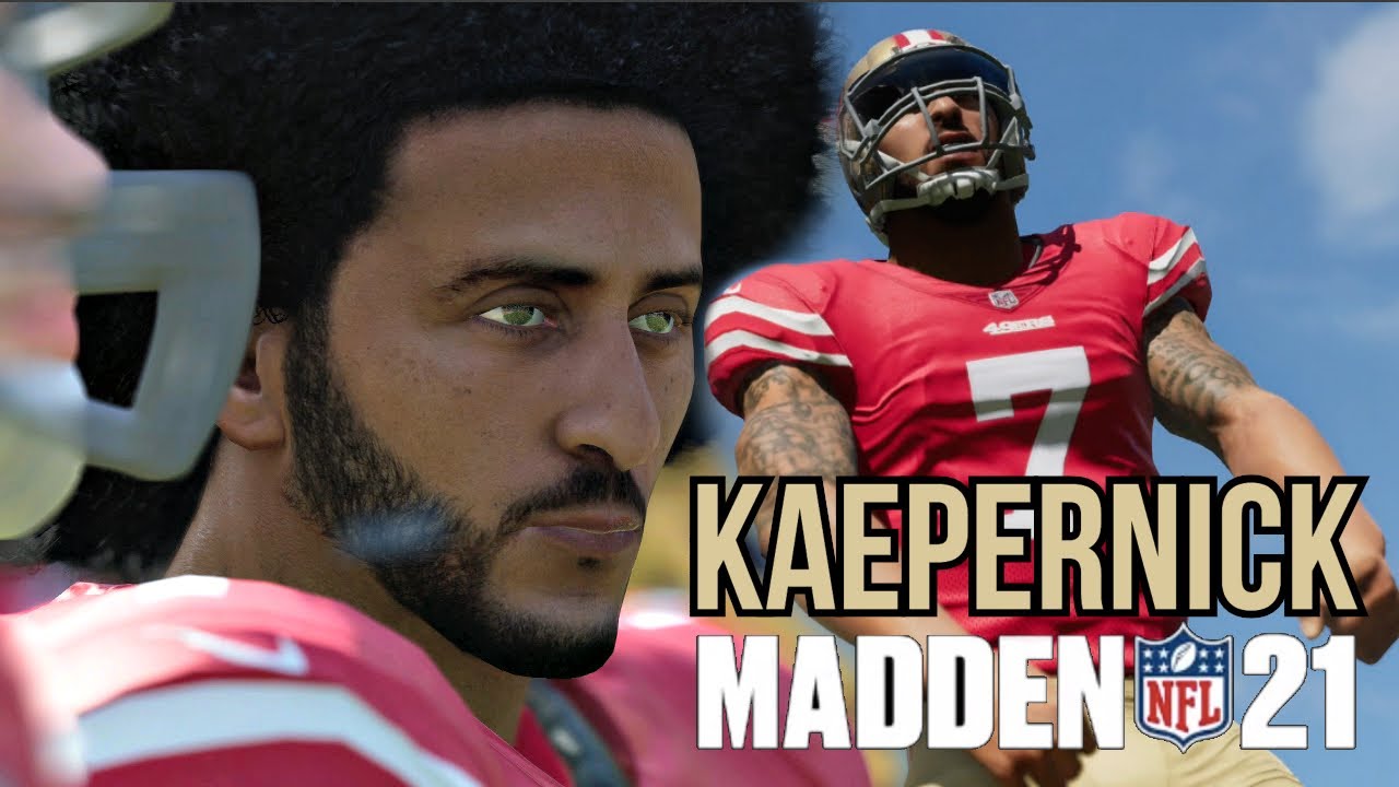 MADDEN 21 COLIN KAEPERNICK (81 OVR) - 49ers vs Bears Gameplay - San Francisco vs Chicago PS4