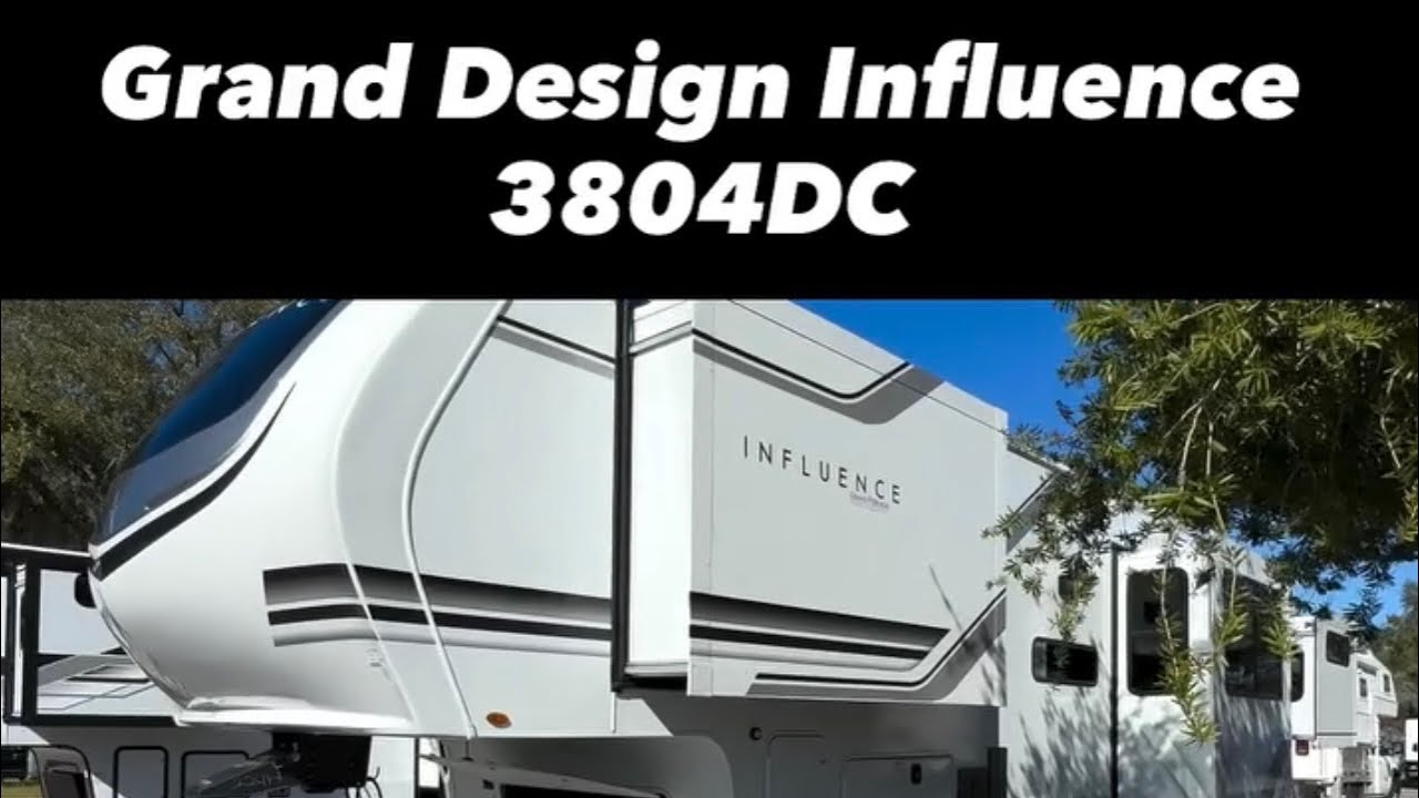 Silent Tour of Grand Design Influence 3804DC Travel Trailer #howeverthewindblows 